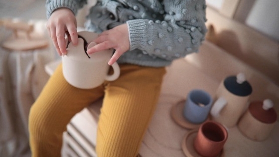 깨지지 않은 BPA 무료 아기 유아 실리콘 간식 컵